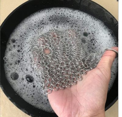 Lodge Chain Mail Cast Iron Cleaner