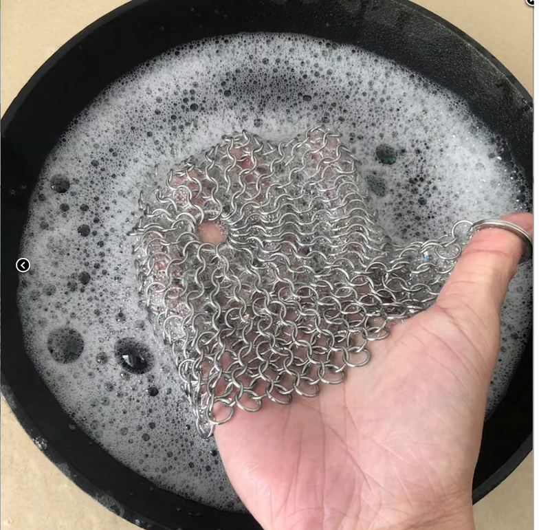 Lodge Chain Mail Cast Iron Cleaner