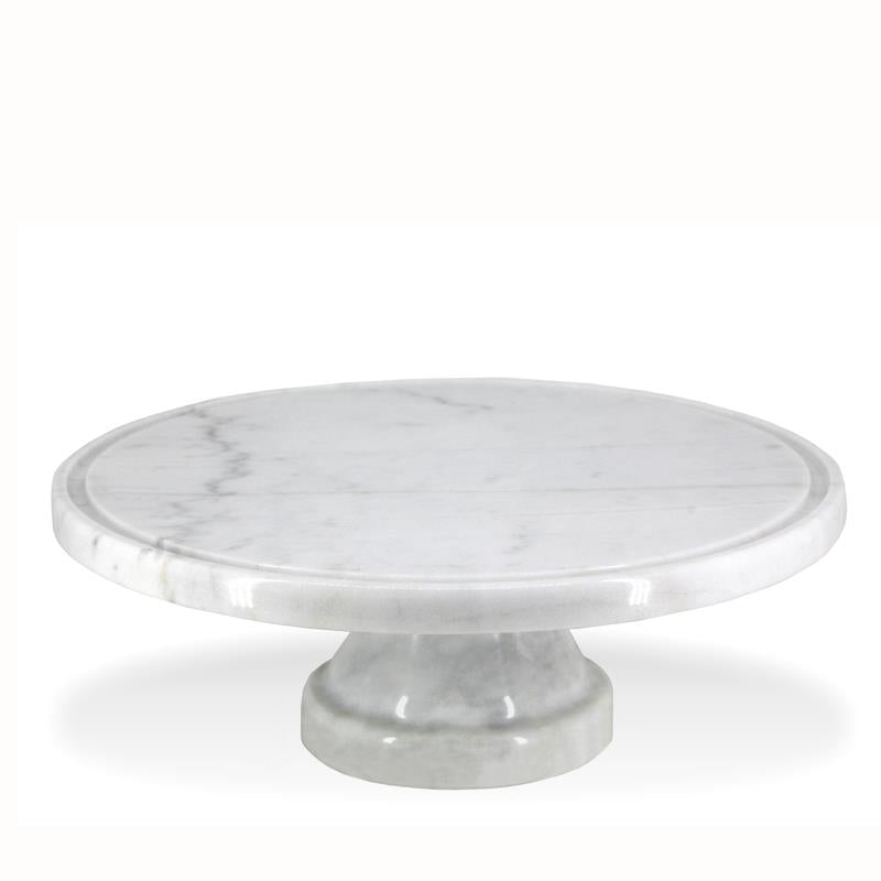 Natural Living Marble Cake Stand