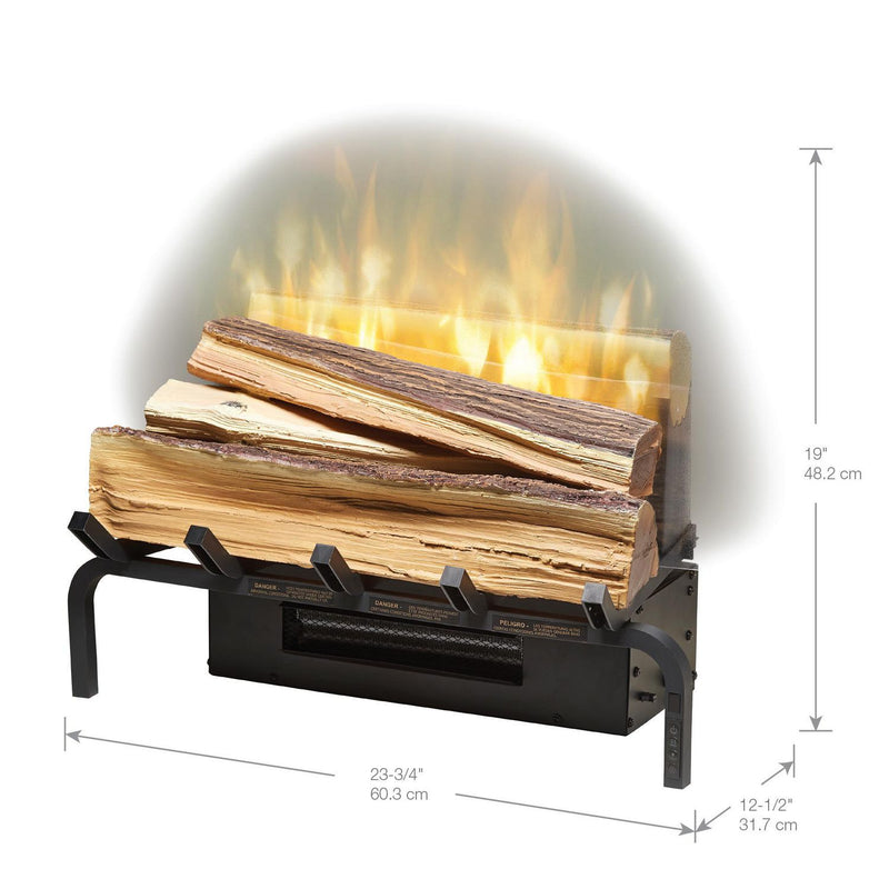 Dimplex Revillusion 20" Plug in Electric Fireplace Log Set