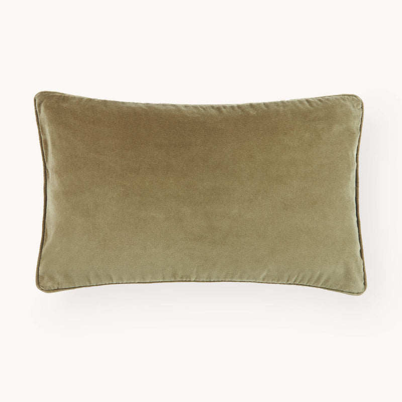 Velvet Cushion - 14" x 24" Cotton with down filler