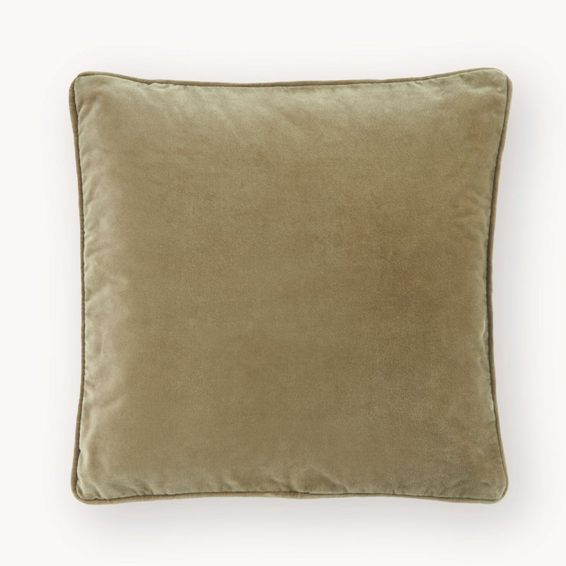 Velvet Cushion - 20" x 20" Cotton, with down filler.