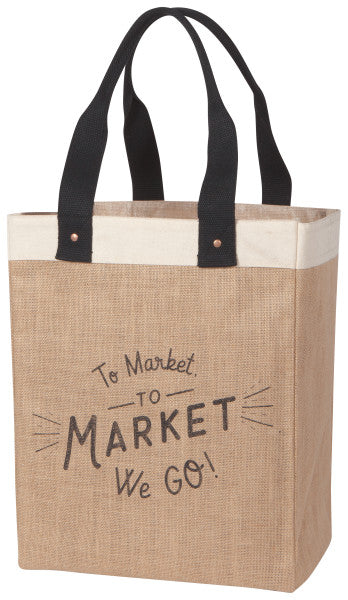 Jute deals market tote