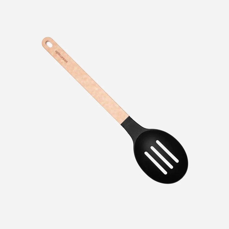 EPICUREAN Gourmet Series Nat/Slate Slotted Spoon