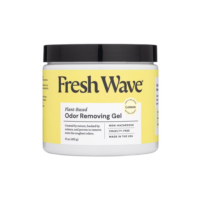 Fresh Wave Lemon Scent Air Freshener 15 oz Gel