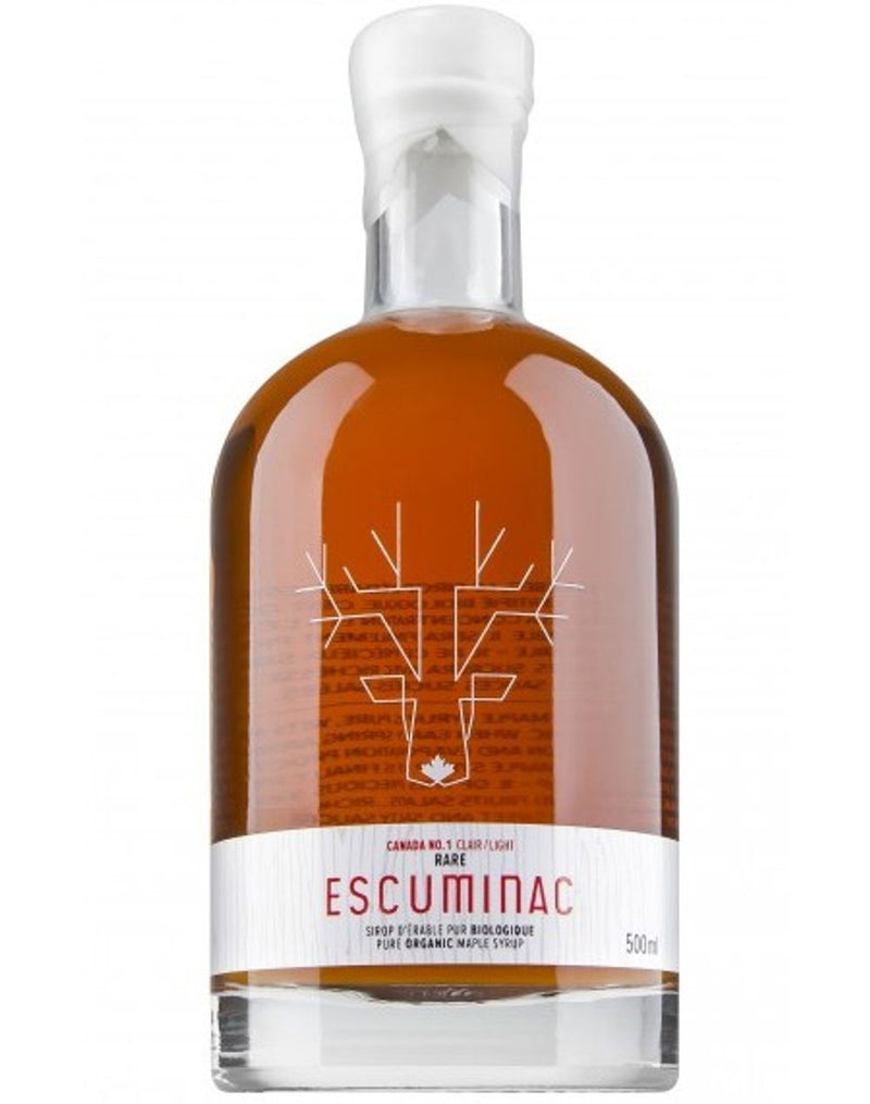 Escuminac Organic maple Syrup Extra Rare - 500 ml