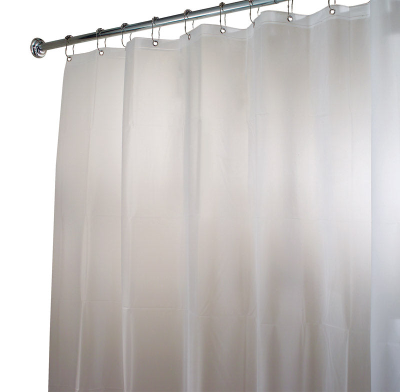 iDesign Eva Frosted Curtain Liner - 72" x 84"