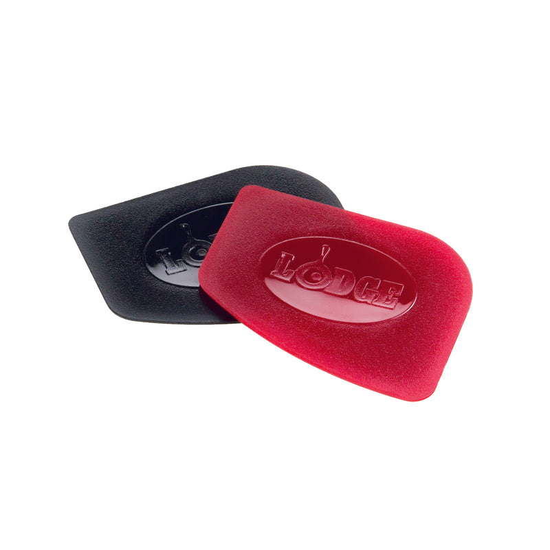 Lodge Black/Red Plastic Pan Scraper