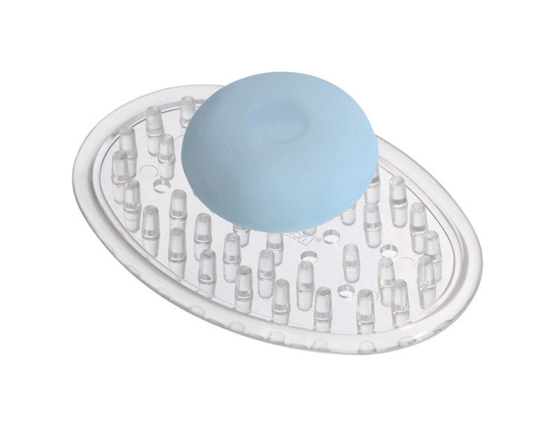 iDesign Clear Plastic Bar Soap Saver
