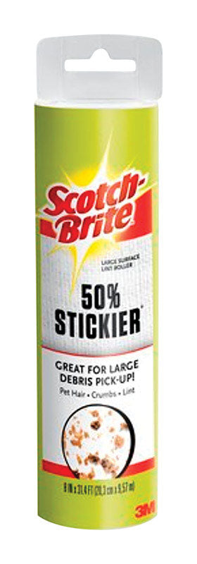 Scotch-Brite Plastic Lint Roller - 8"