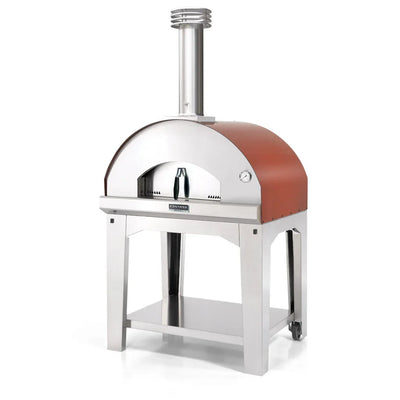 Fontana Forni Mangiafuoco Wood Fired Pizza Oven with Base + Cover (Demo Model)