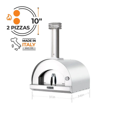 Fontana Forni Margherita Wood Fired Pizza Oven + Cover (Demo Model)