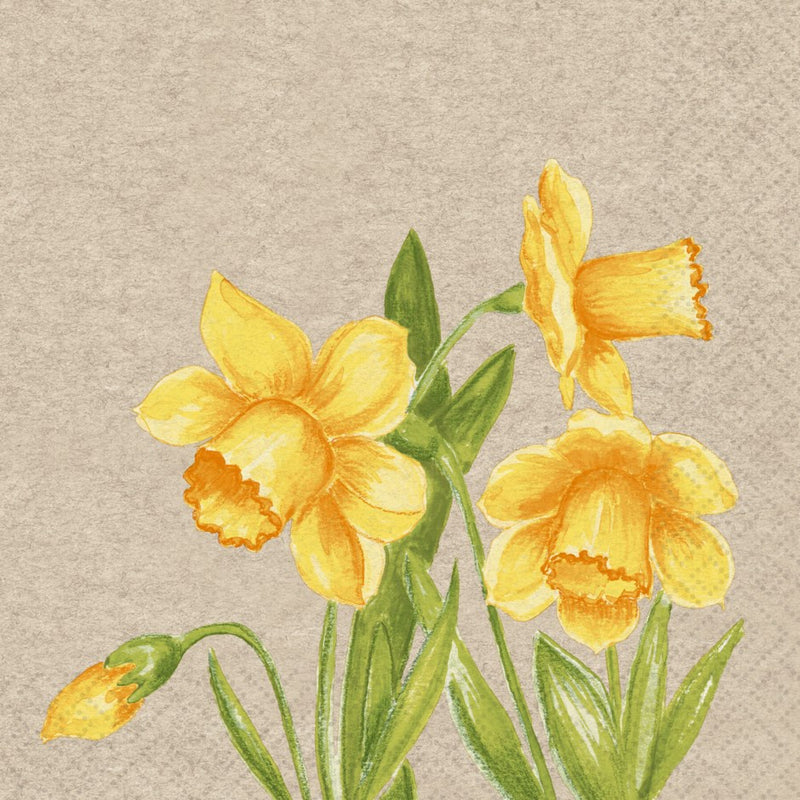 Daffodil - Naturals Lunch Napkin