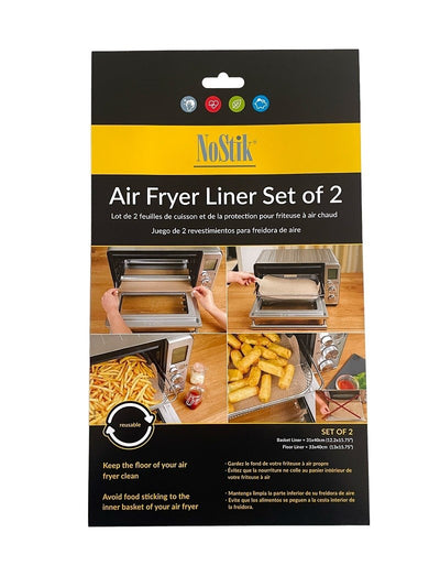 NoStik Rectangular Air Fryer Liner - 12"x15.7"