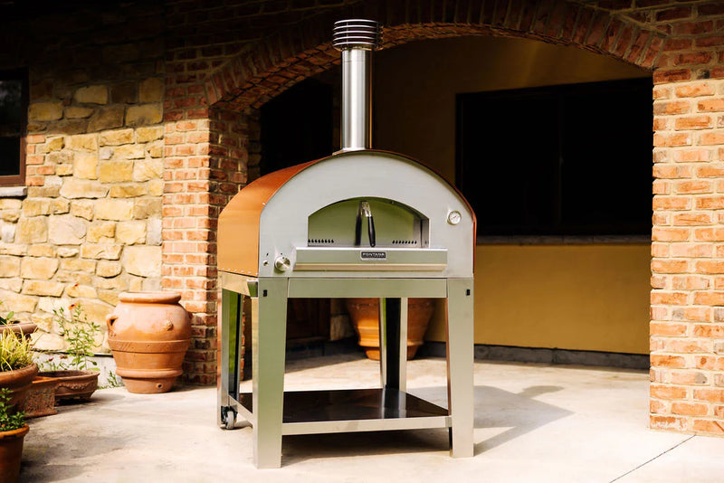 Fontana Forni ROMA Hybrid Gas & Wood Oven (New Gen Marinara)