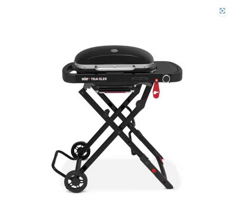 Weber Traveler Compact Portable Gas Grill