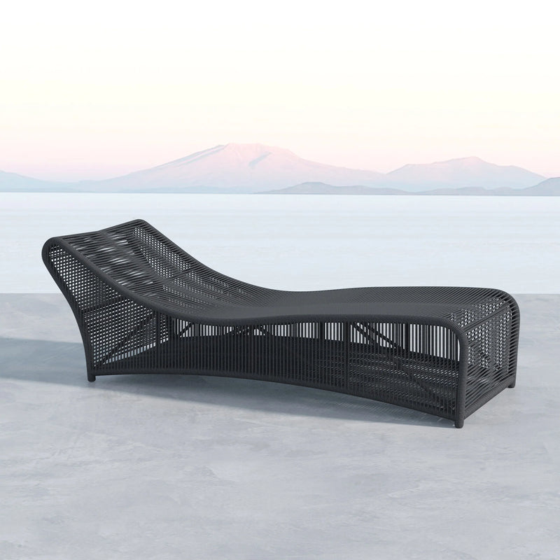 Milano Cushionless Chaise Lounger