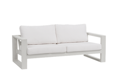 Ratana Element Seater Sofa (Whitewash Aluminum frame)