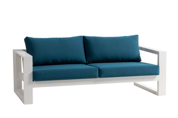 Ratana Element Seater Sofa (Talc White Aluminum frame)