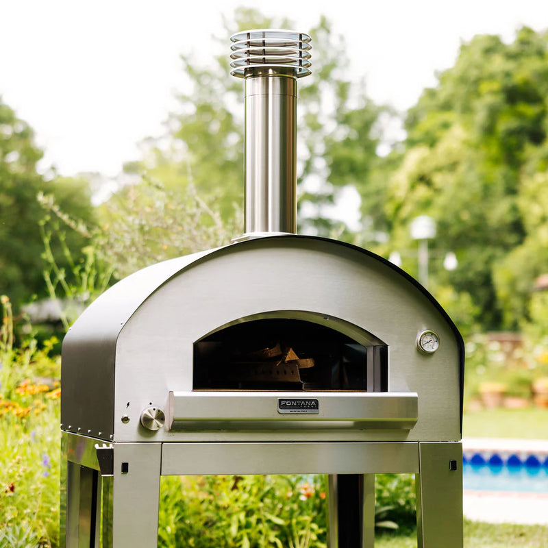 Fontana Forni FIRENZE Hybrid Gas & Wood Oven (New Gen Mangiafuoco)