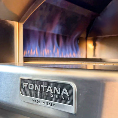 Fontana Forni FIRENZE Hybrid Gas & Wood Oven (New Gen Mangiafuoco)