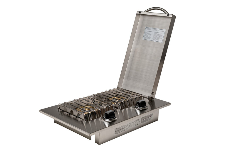 Jackson Grills Natural Gas Double Outdoor Side Burner