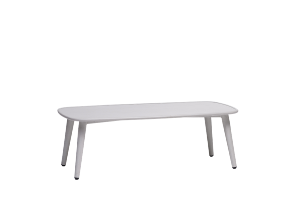 Ratana Lineas Coffe Table (Whitewash Aluminum )