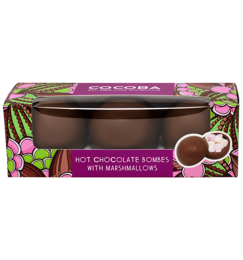 Cocoba Hot Chocolate Bombe - 3/pk
