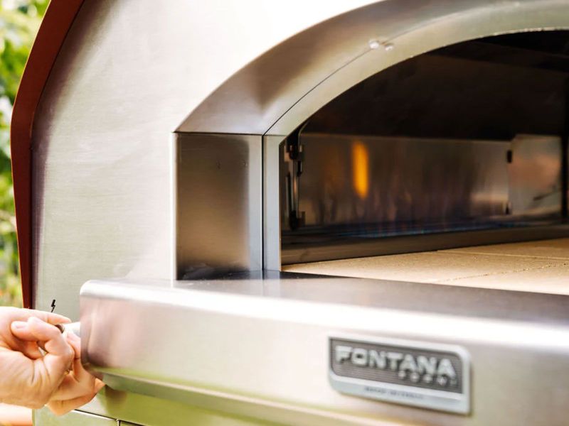 Fontana Roma Countertop Hybrid Gas & Wood-Fired Pizza Oven