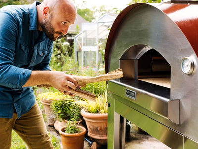 Fontana Roma Countertop Hybrid Gas & Wood-Fired Pizza Oven