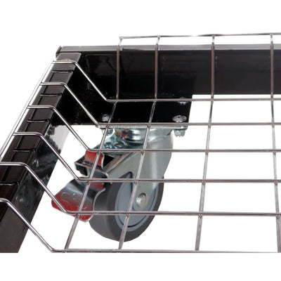 Primo Cart Base with Stainless Steel Shelves