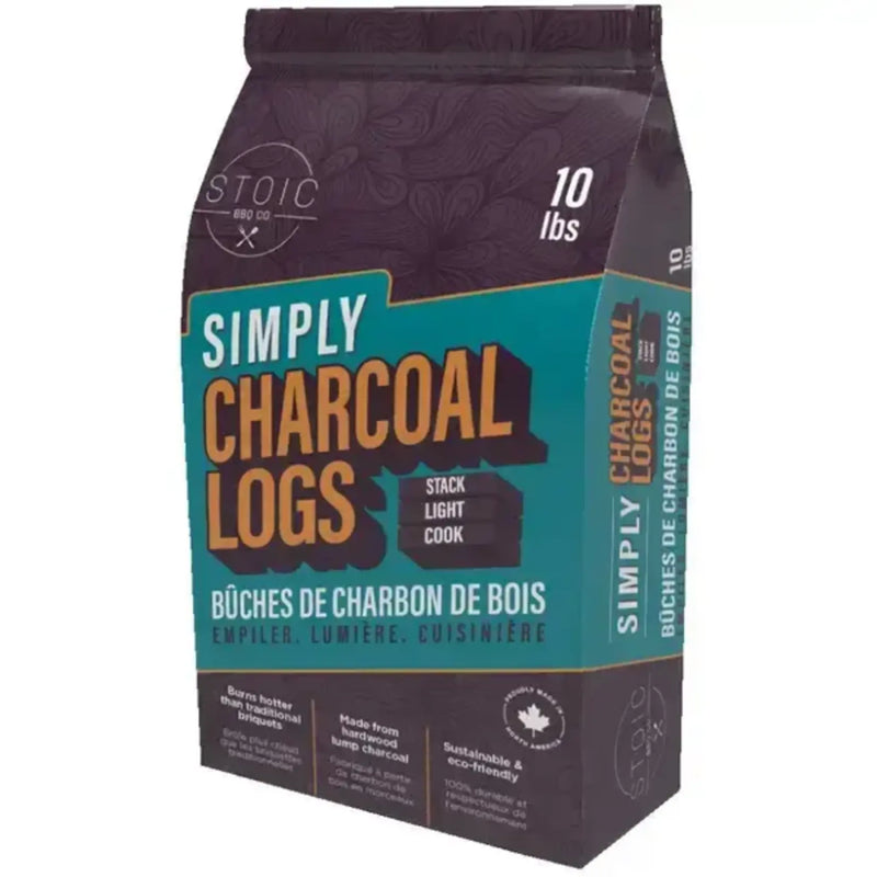 STOIC Simply Charcoal Logs 10lb