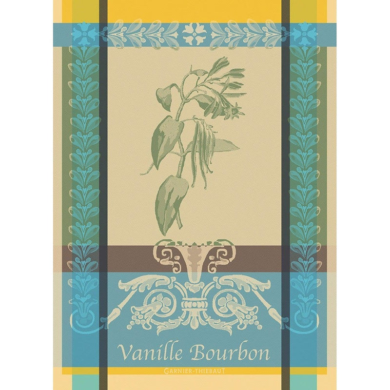 Garnier Thiebaut Vanille Bourbon Eden Kitchen Towel 22X33"