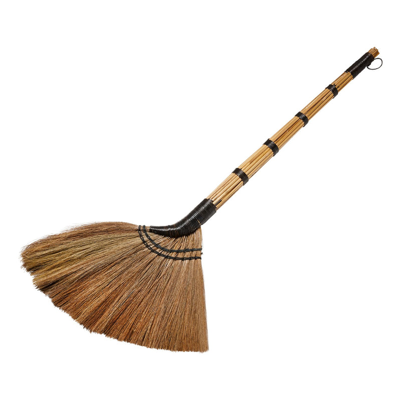 Artisan Natural Broom Decor