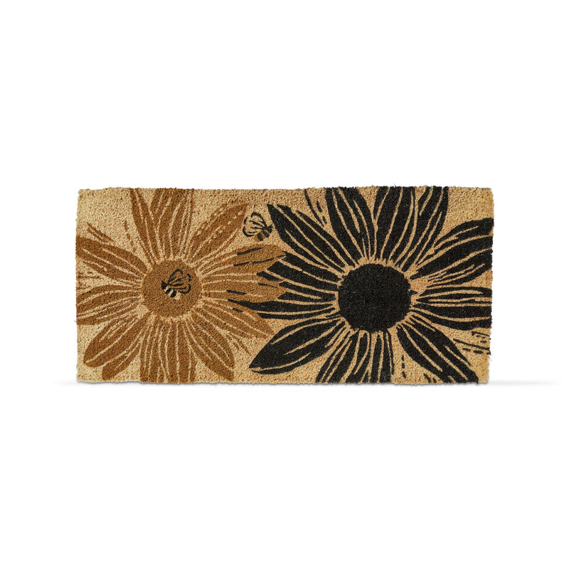 Bee & Sunflower Estate Coir Doormat - 18" x 40"