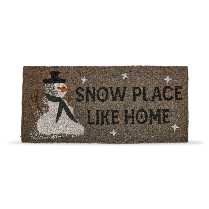TAG Snow Place Like Home Coir Doormat