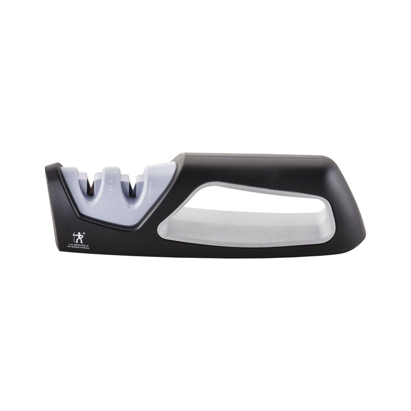 HENCKELS Pull Through Knife Sharpener 2 Stage - Black