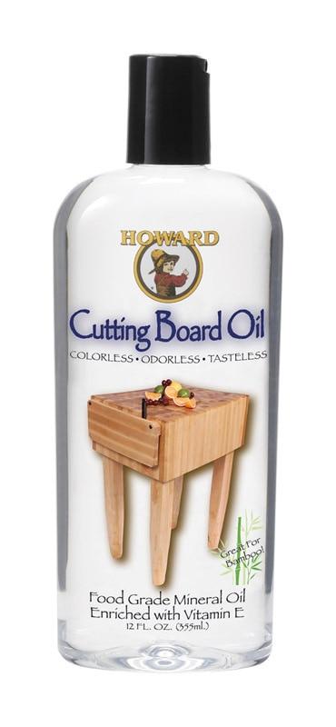 Howard Transparent Clear Cutting Board Oil 12oz