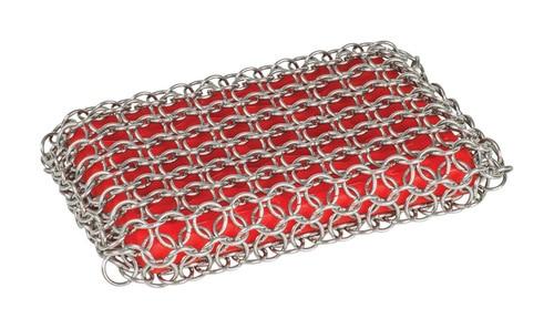 Lodge Chainmail Heavy Duty Scrubbing Pad For Cast Iron