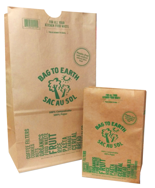 Bag to Earth Large Food Waste Bag pk/5