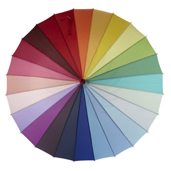 Colour Wheel Slat Umbrella - 40"