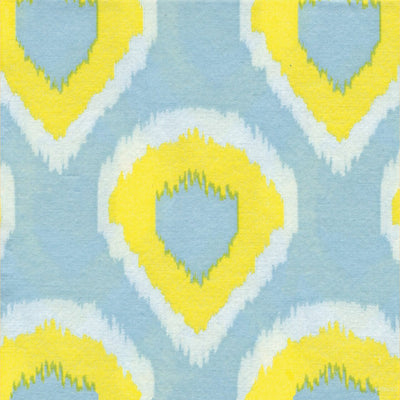 Paviot Ikat jaune Dinner Napkin