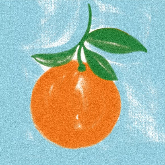 Orange Amere Paviot Dinner Napkin