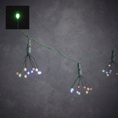 Dandelion String Green LED - 30'