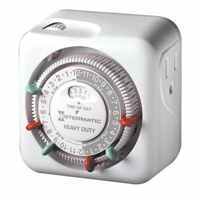 Intermatic Indoor Plug In Timer 125 volt White