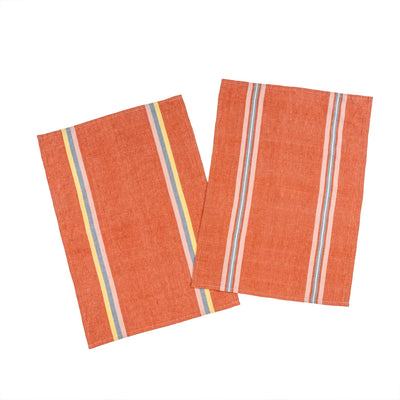 Madeira Stripe Tea Towels - Set/2