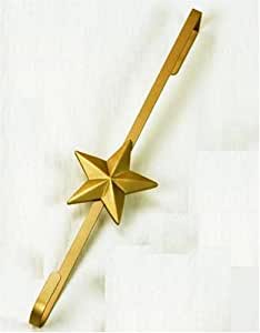 Wreath Holder Iron Star - Gold