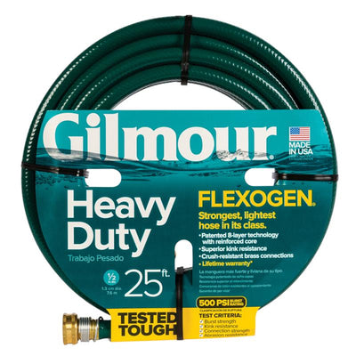 Gilmour Flexogen Heavy-Duty Green Vinyl Hose