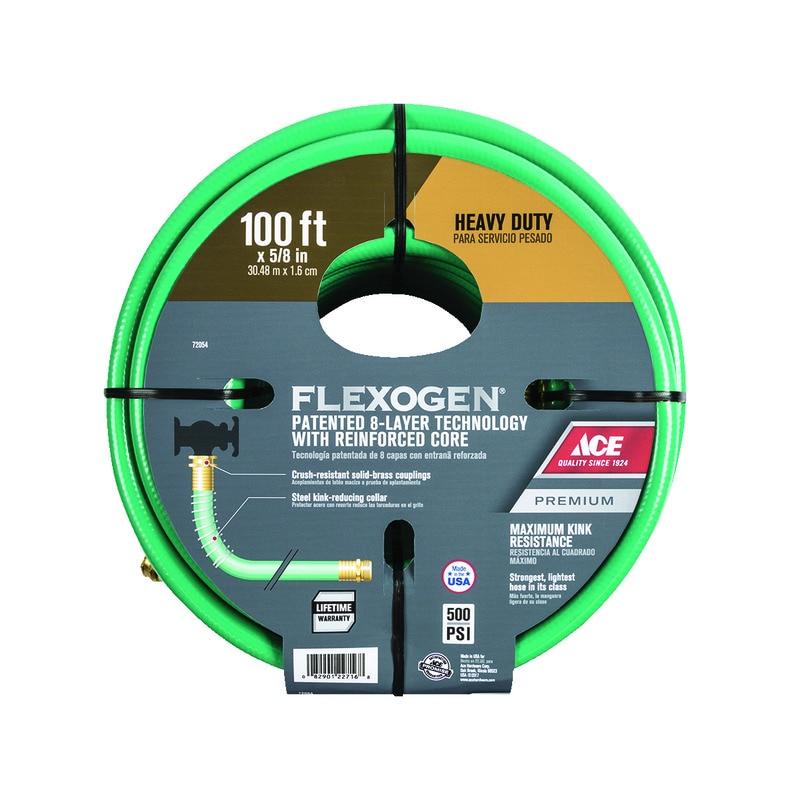 Ace 5/8"  Premium Grade Green Vinyl Hose