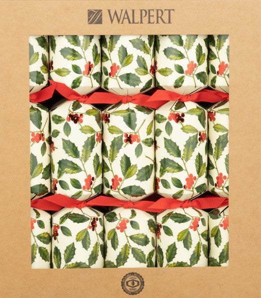 Walpert Christmas Crackers Assorted - 10 pk